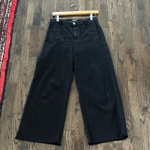 Black Wide Leg Women's Jeans